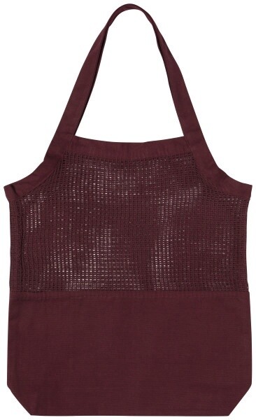 Mercado Tote Bag, Colour: Ash Plum
