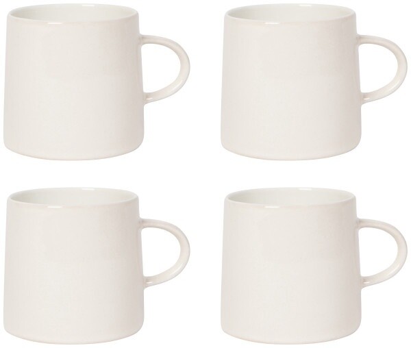 Aquarius Espresso Cups Set of 4, Colour: Oyster
