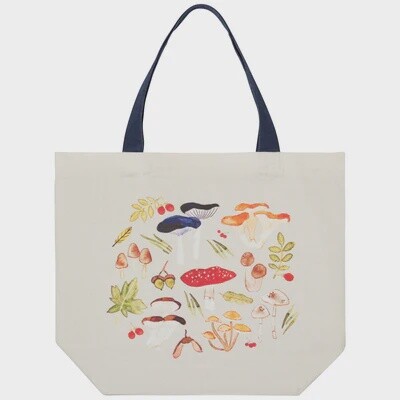 Field Mushrooms Tote Bag