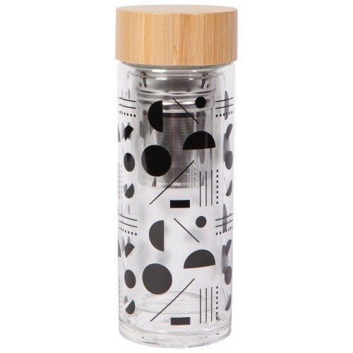 Domino Tea Infuser Bottle