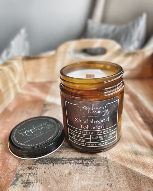 Sandalwood Tobacco Candle