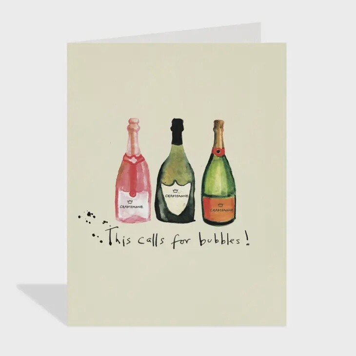 Fizzy-O-Clock - Congratulations Card