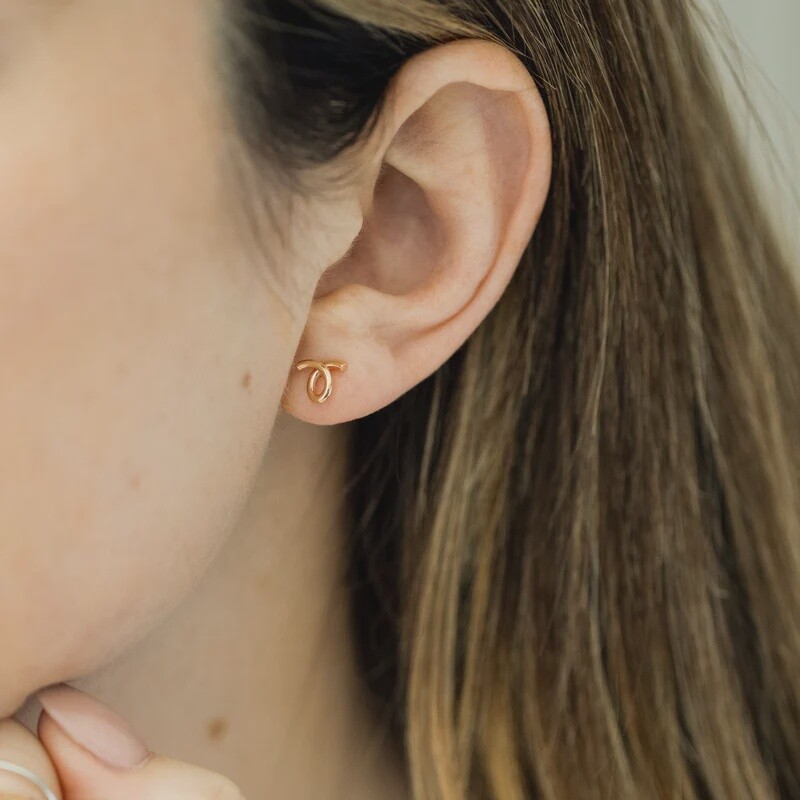 Goldfill Confetti Studs