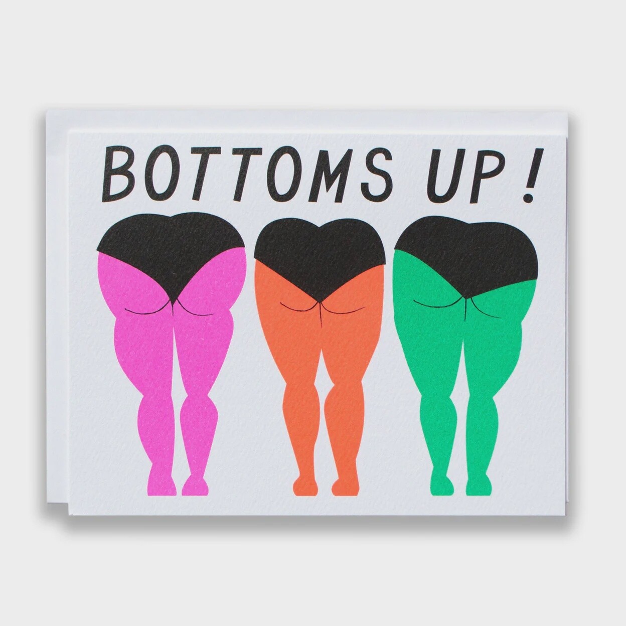 Bottoms Up Congratulations Card