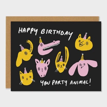 Happy Birthday You Party Animal!