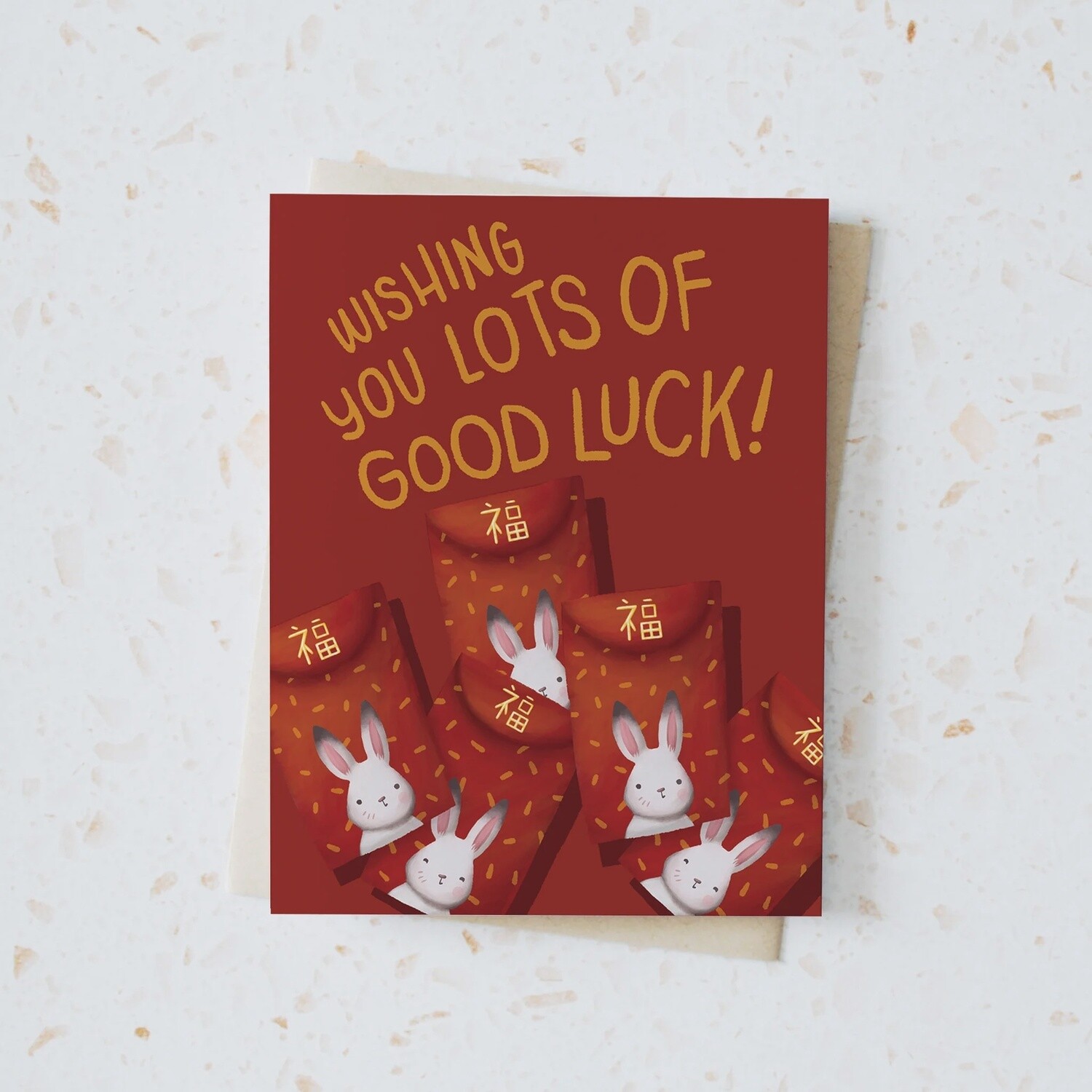 Wishing You Lots Of Good Luck Card