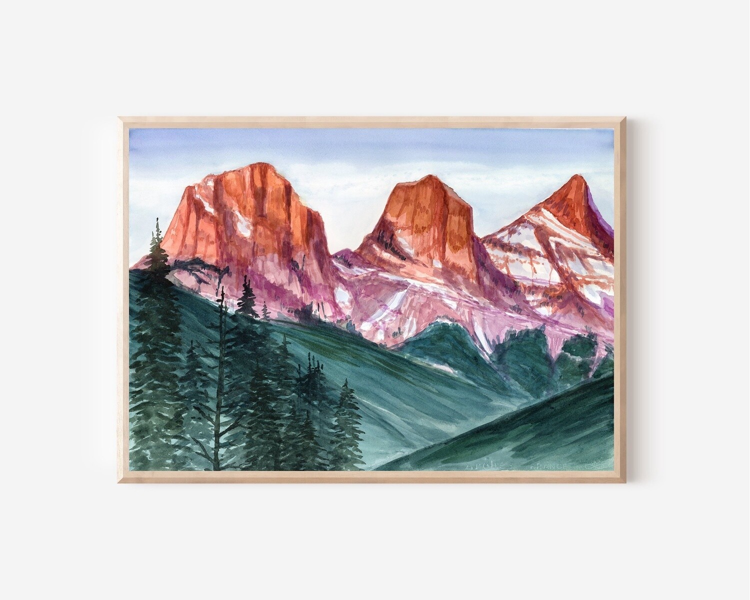 Three Sisters Sunset | Fine Art Print