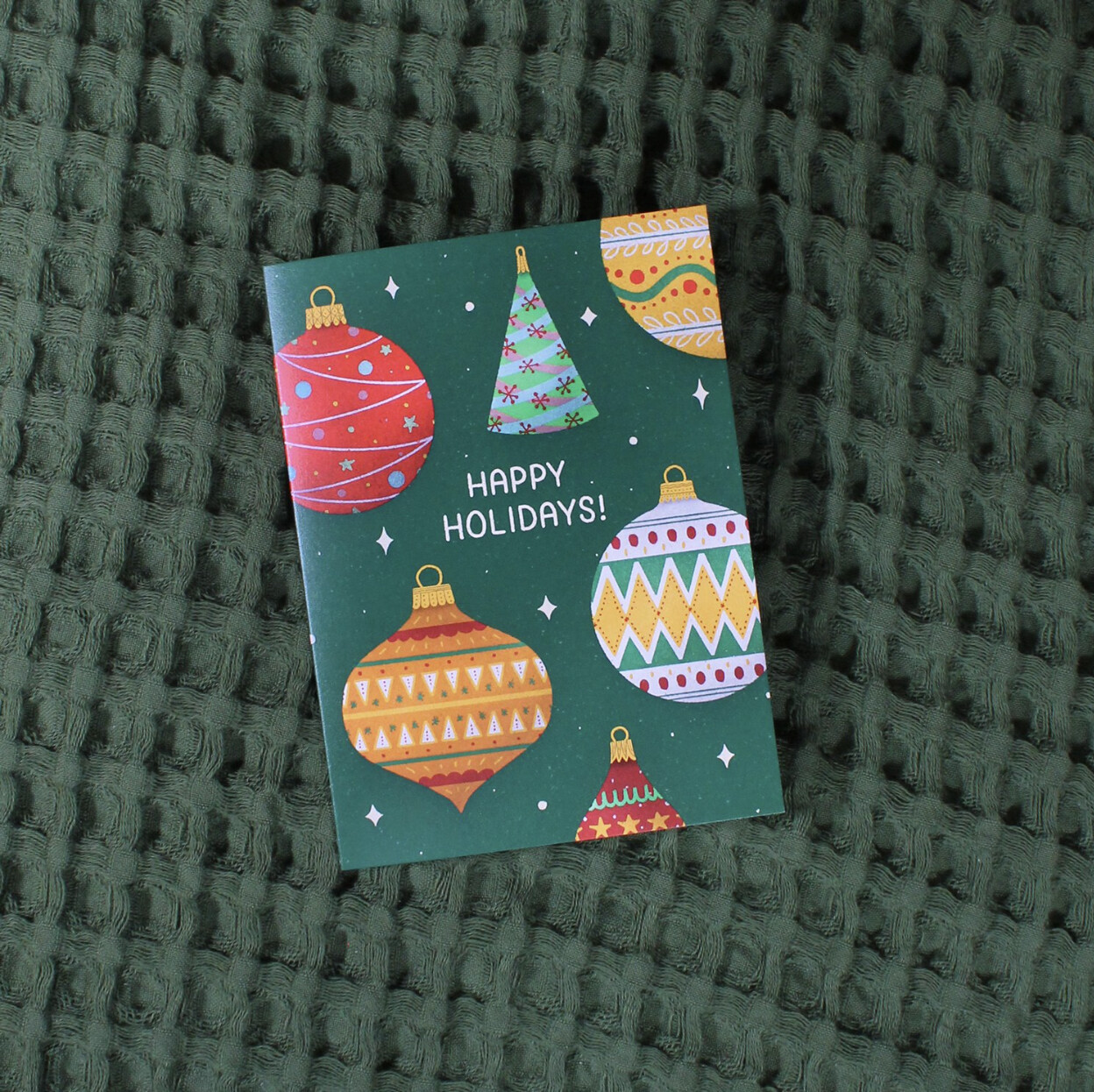 Ornament Holiday Card