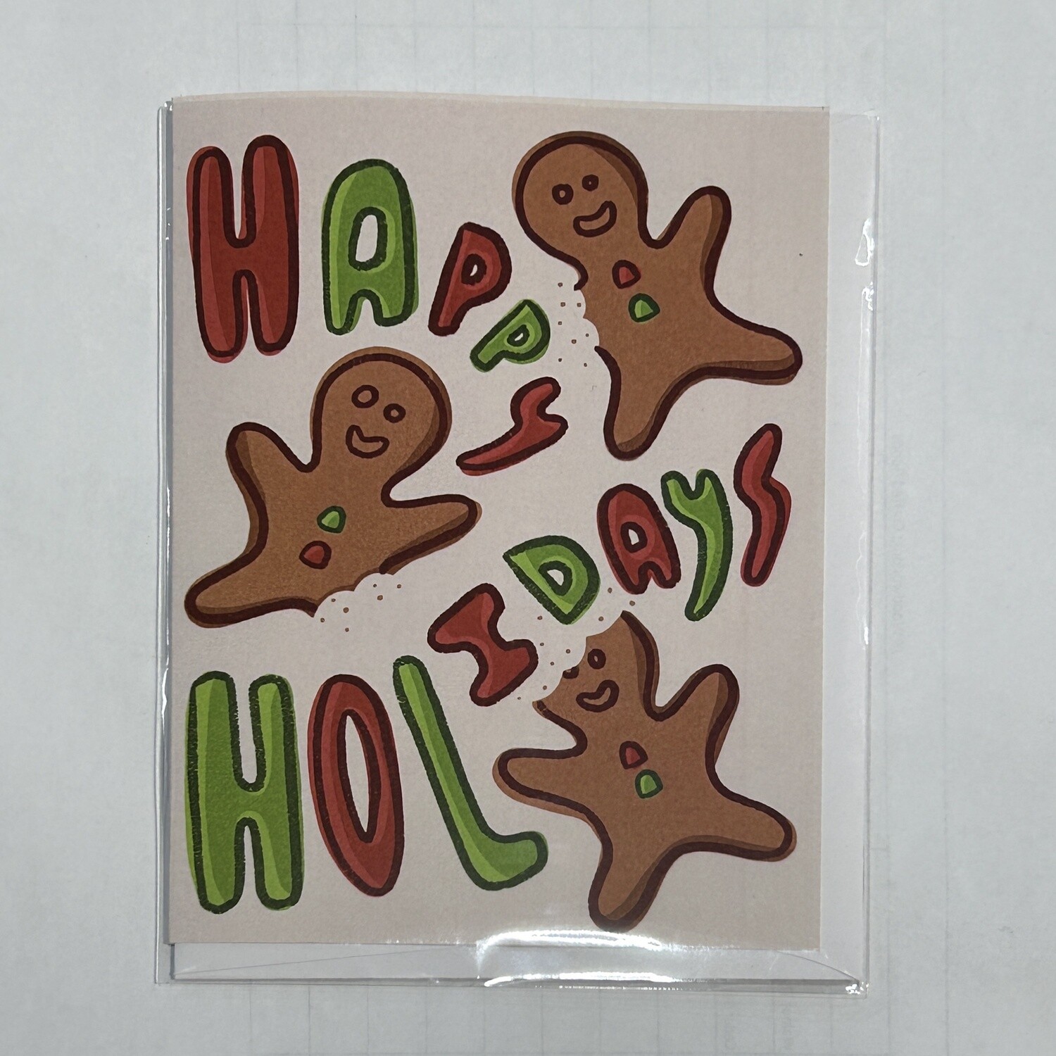 Holiday Gingerbread Card