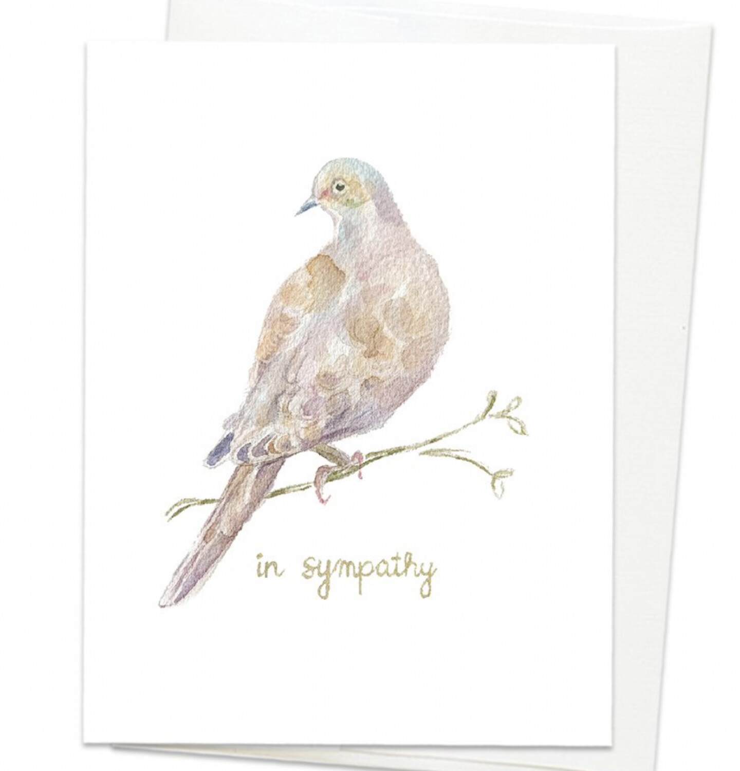 Mourning Dove Sympathy Card