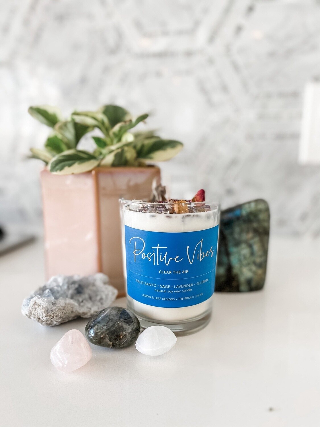 Candle Positive Vibes