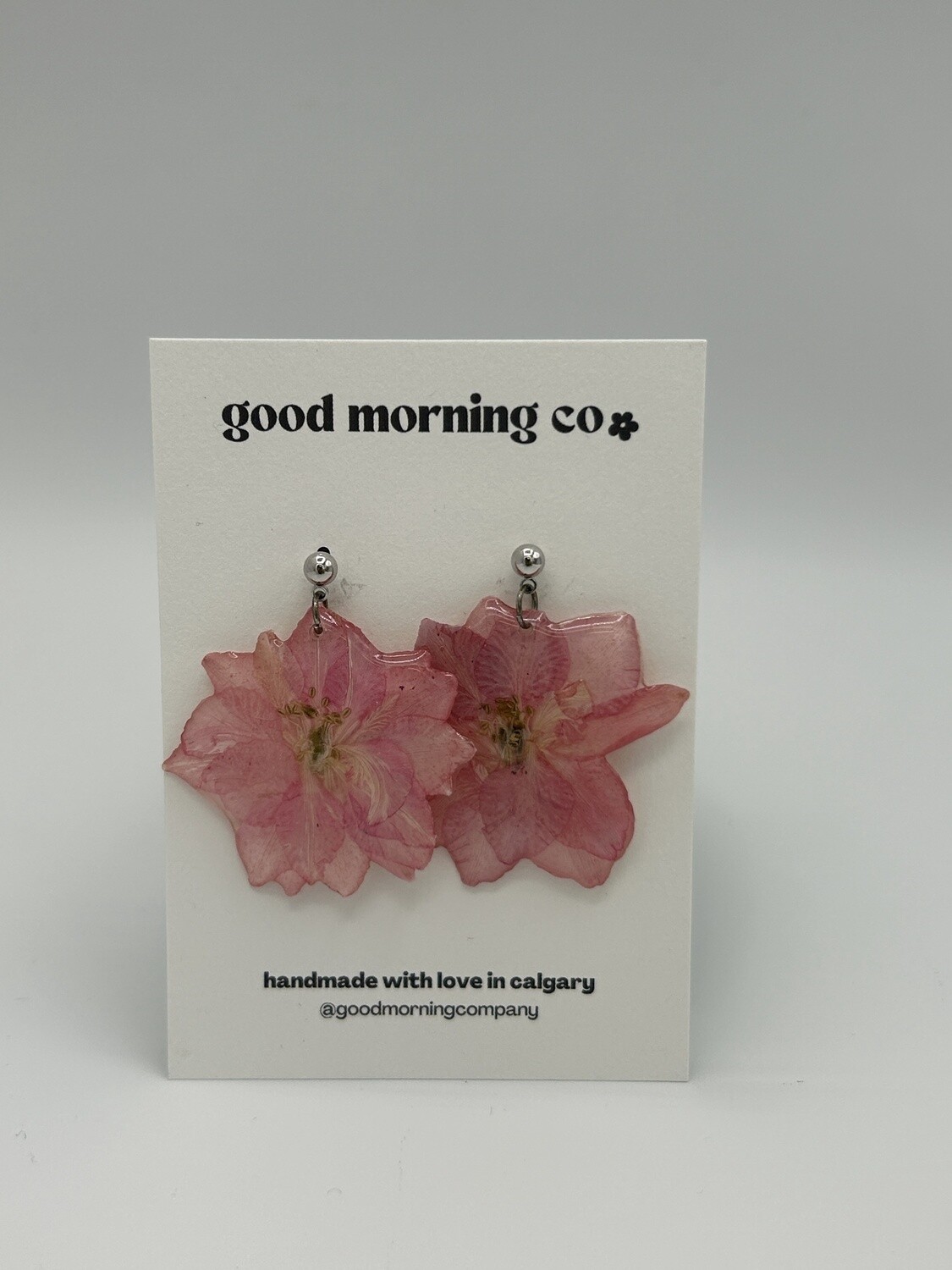 Precious Petal Drops - Pastel Pink Larkspur