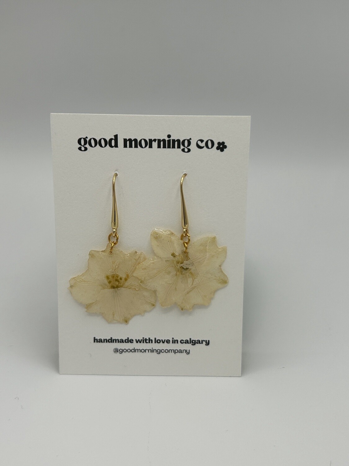 Precious Petal Drops - Creamy Larkspur