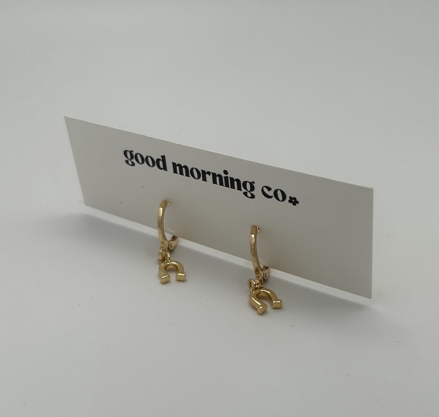 18K Gold Horseshoe Charms