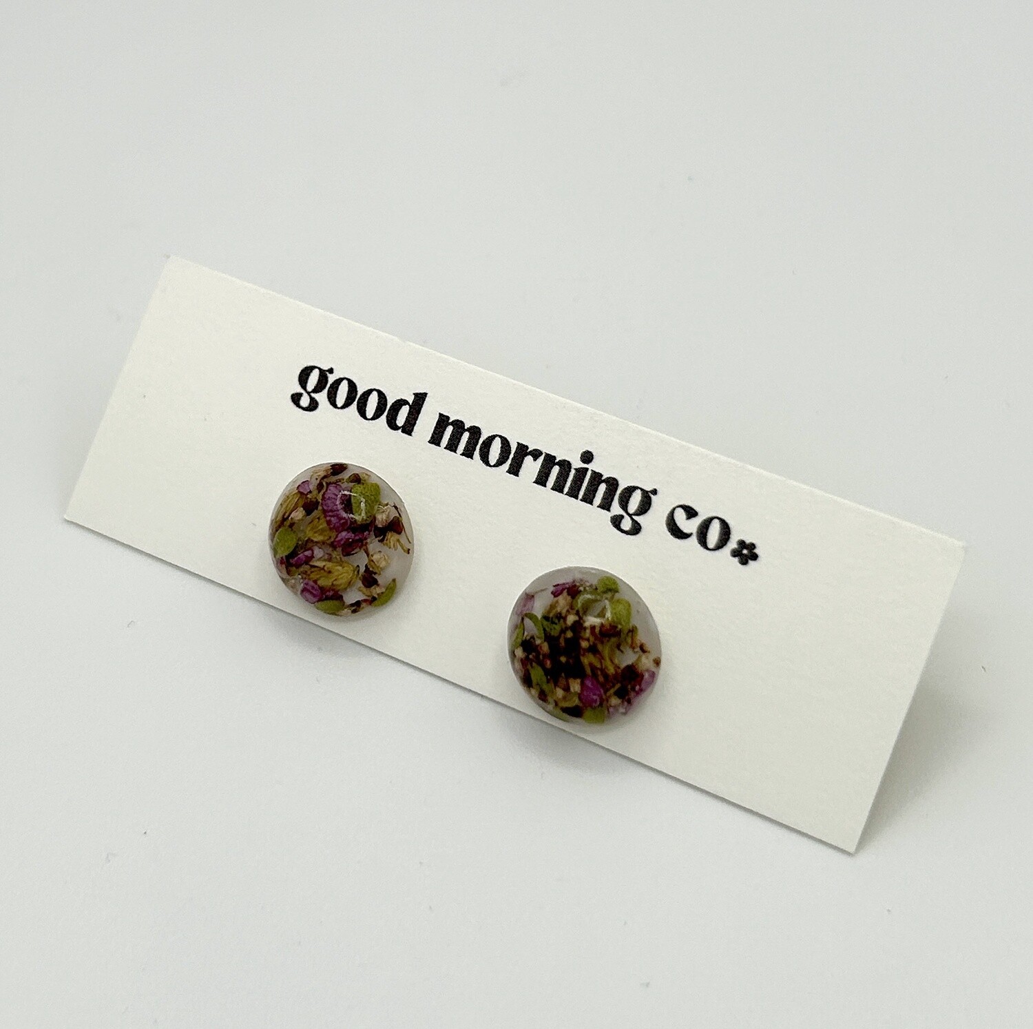 Mosaic Floral Studs v2
