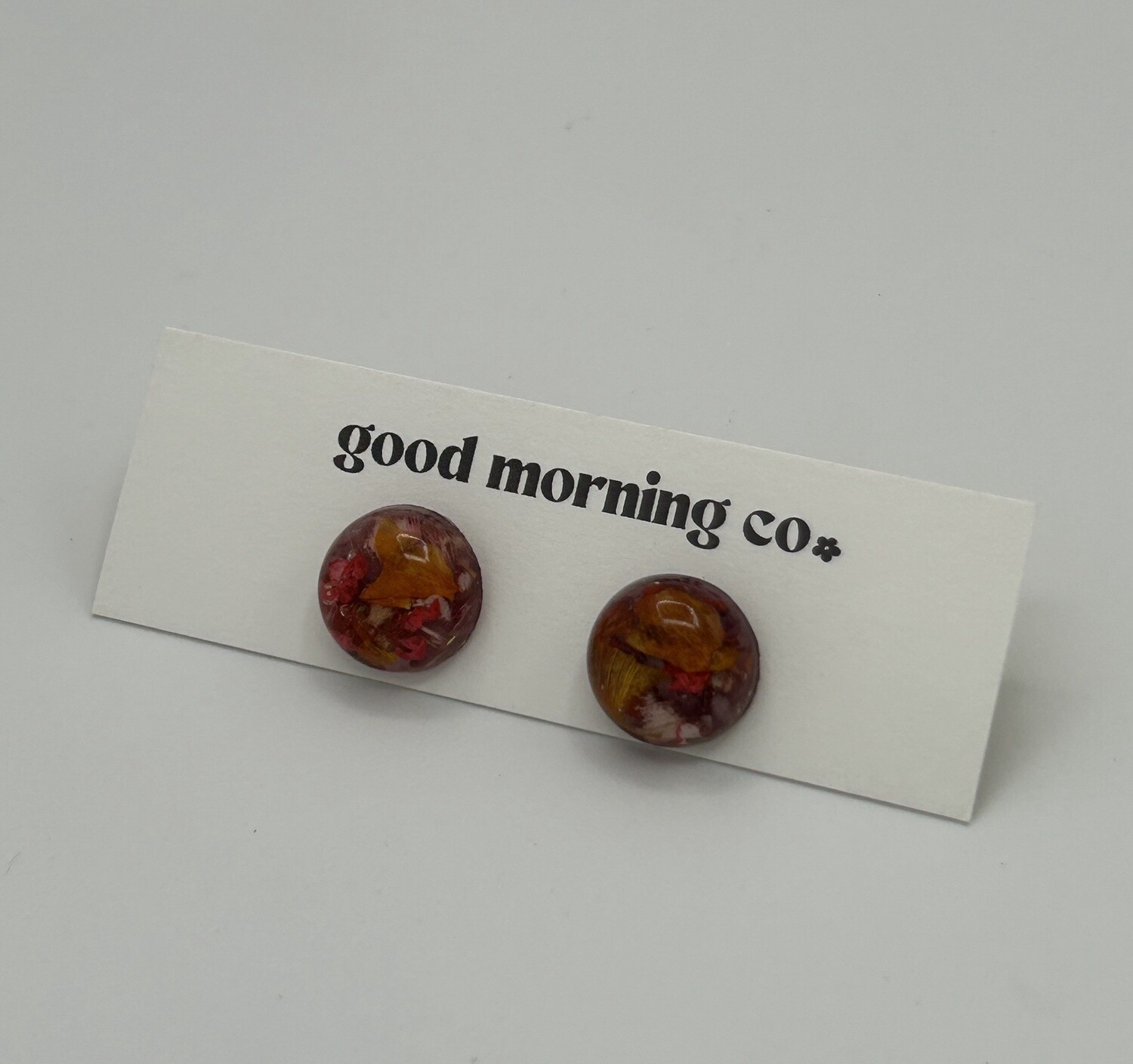 Mosaic Floral Studs v1
