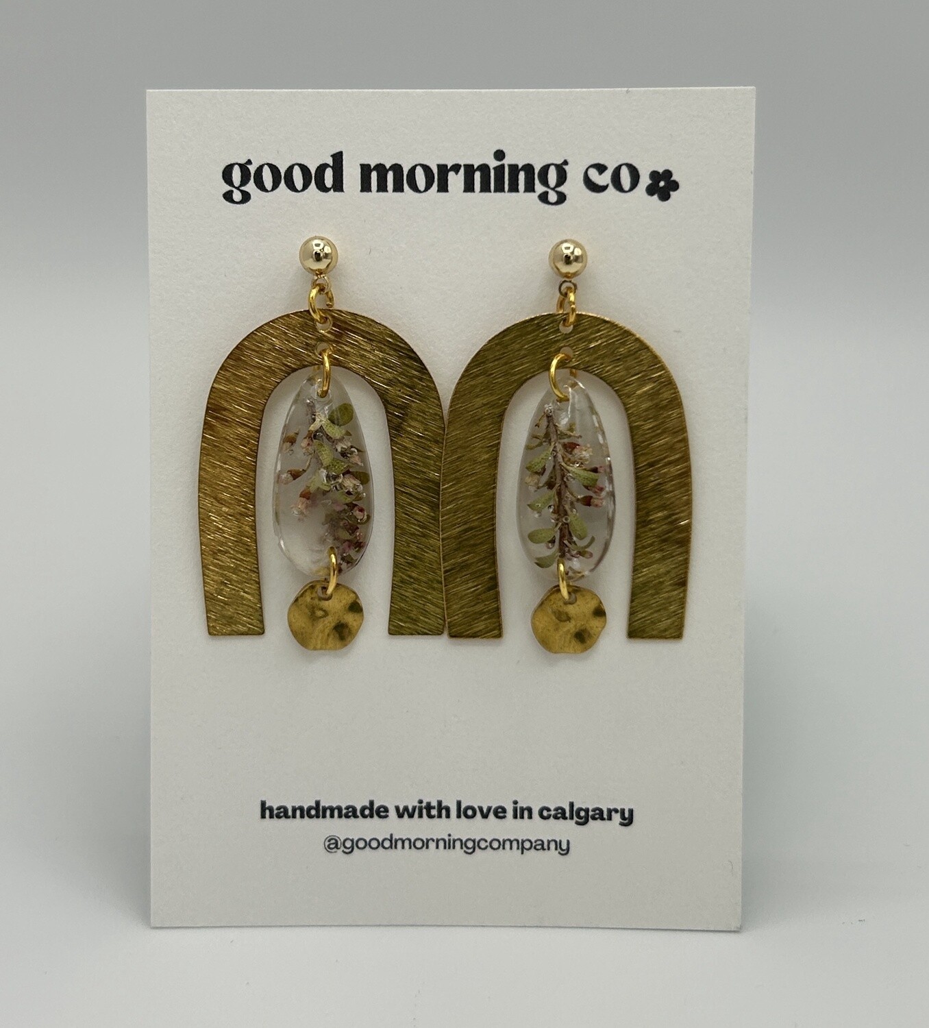 Floral Chime Arch Earrings v3