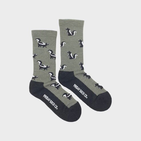 Women's Skunk Merino Wool Socks