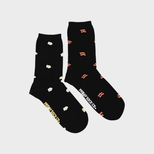Women&#39;s Tiny Bacon &amp; Eggs Socks