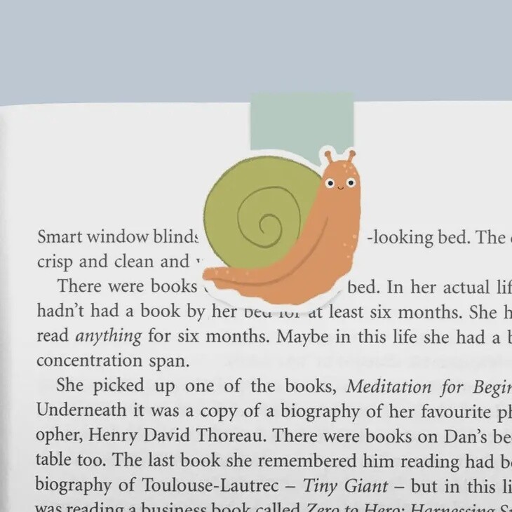 Snail Magnetic Bookmark