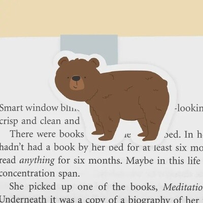 Grizzly Bear Magnetic Bookmark