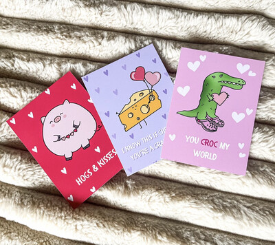Mini Valentines Card Pack