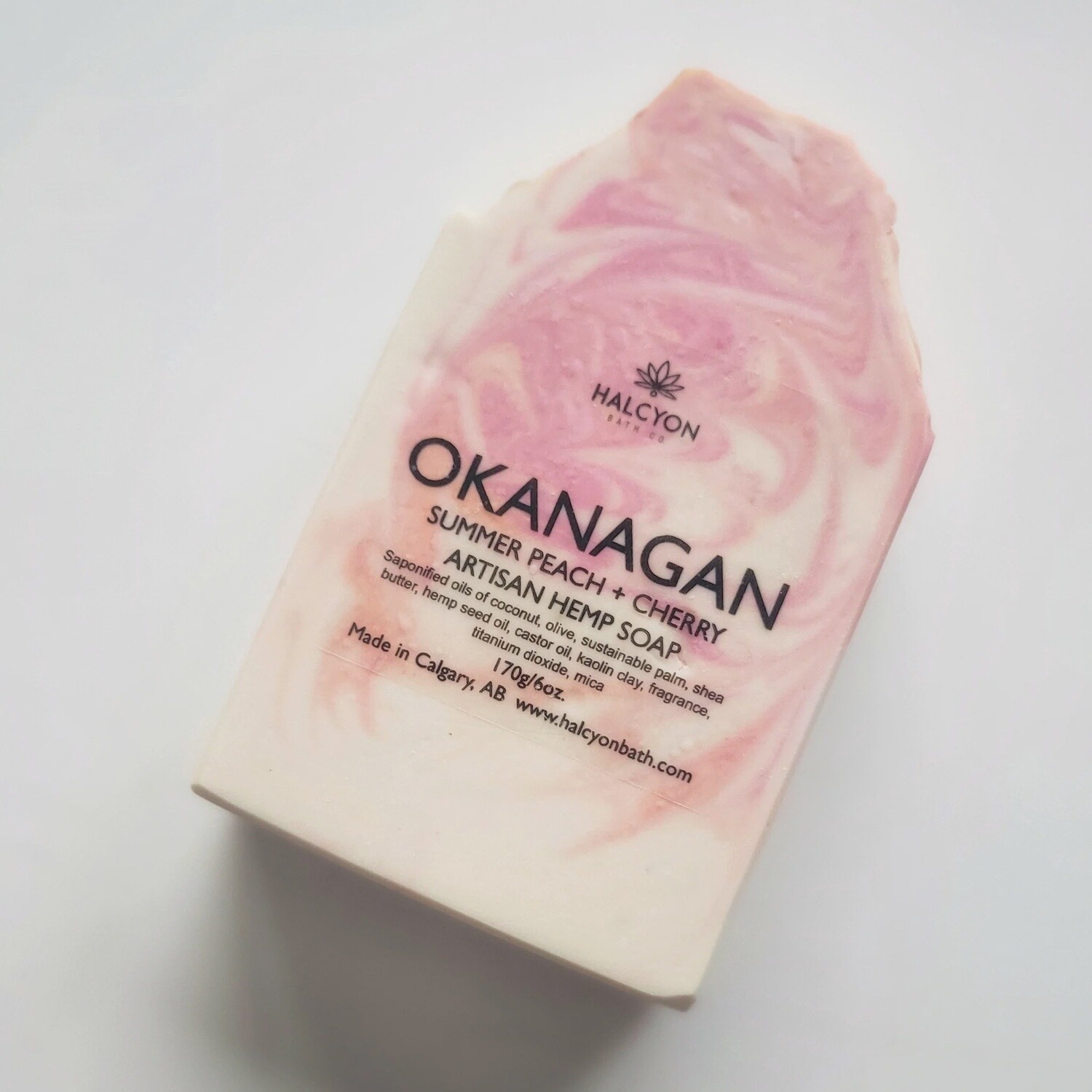 "Okanagan" Summer Peach + Cherry Hemp Soap