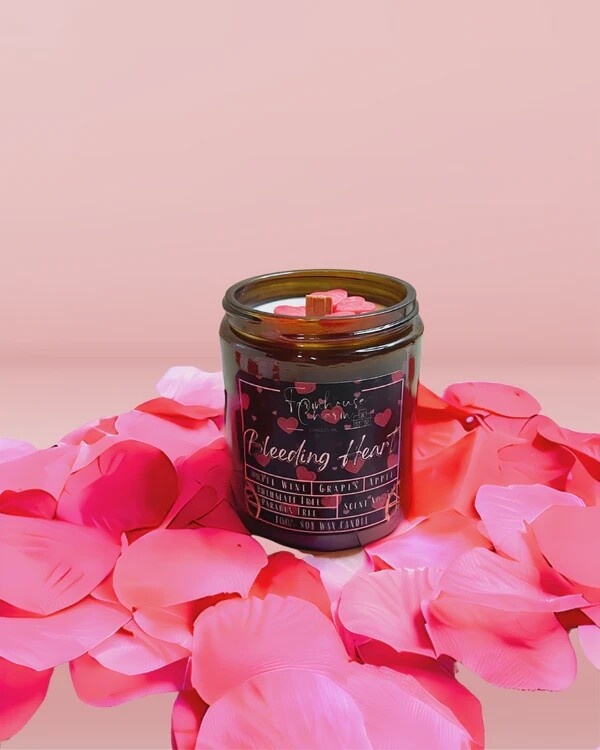 Bleeding Heart Soy Candle