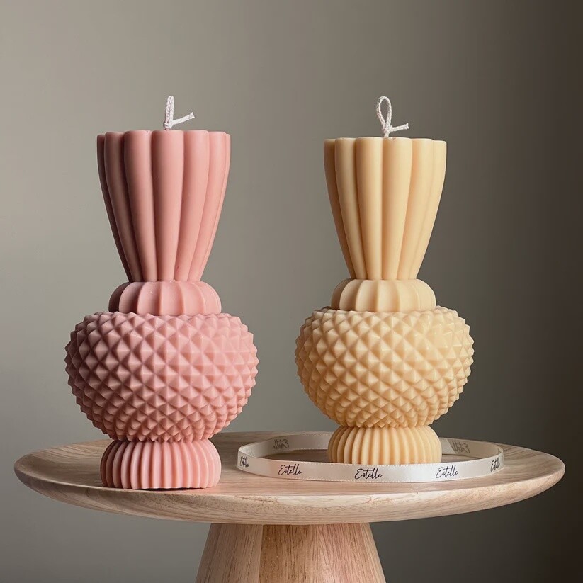 Diamond Vase Candle