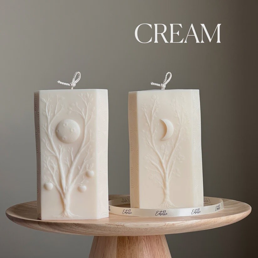 Triangle Moon Seasons Candle