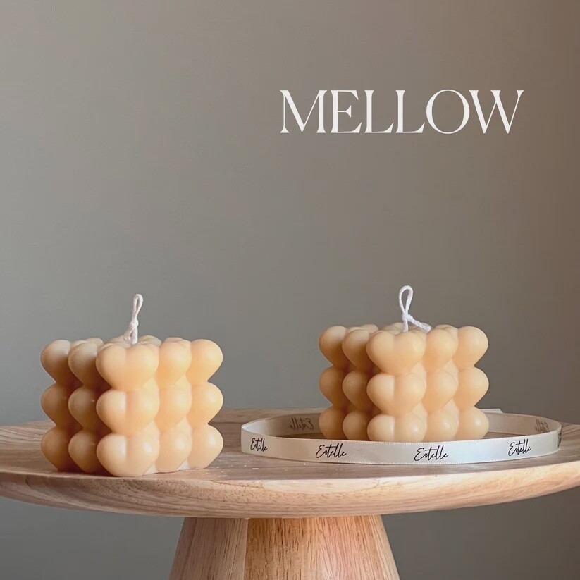 Heart Cube Candle