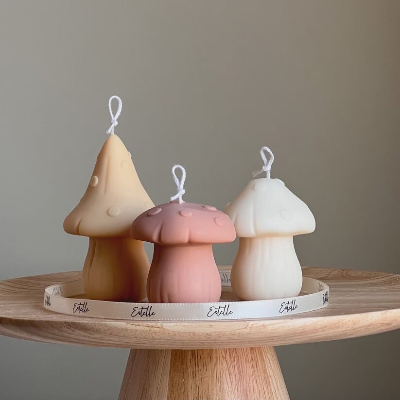 Mushroom Set Candle