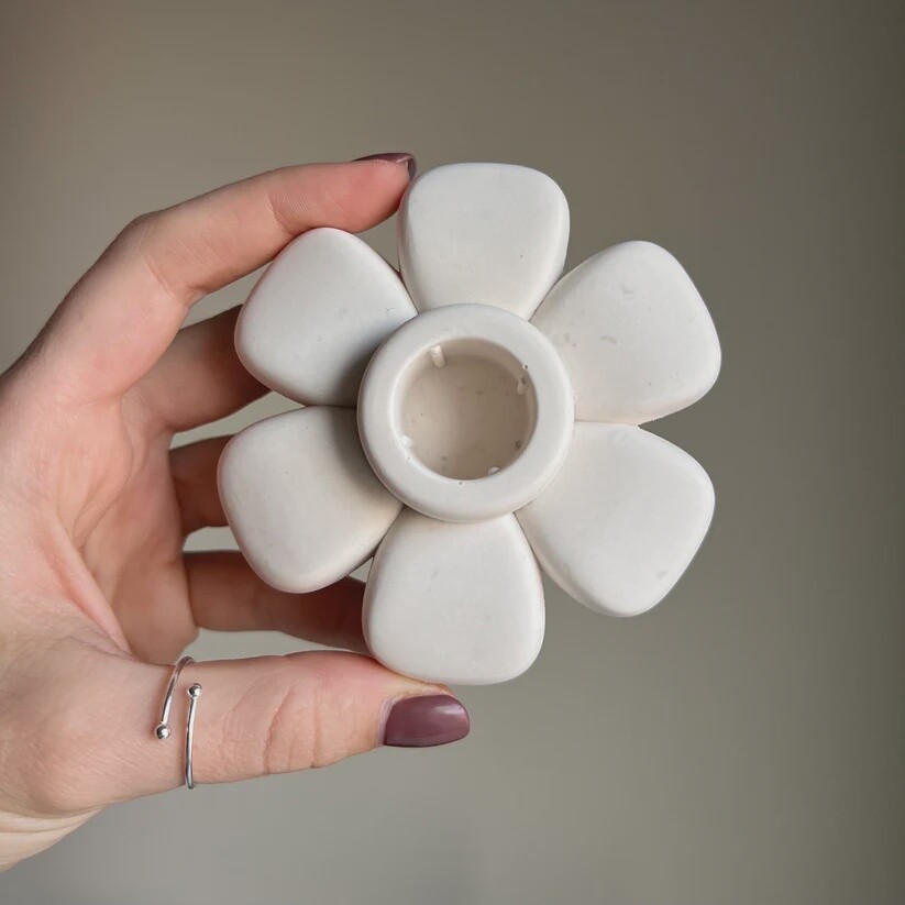 Flower Candlestick Holder
