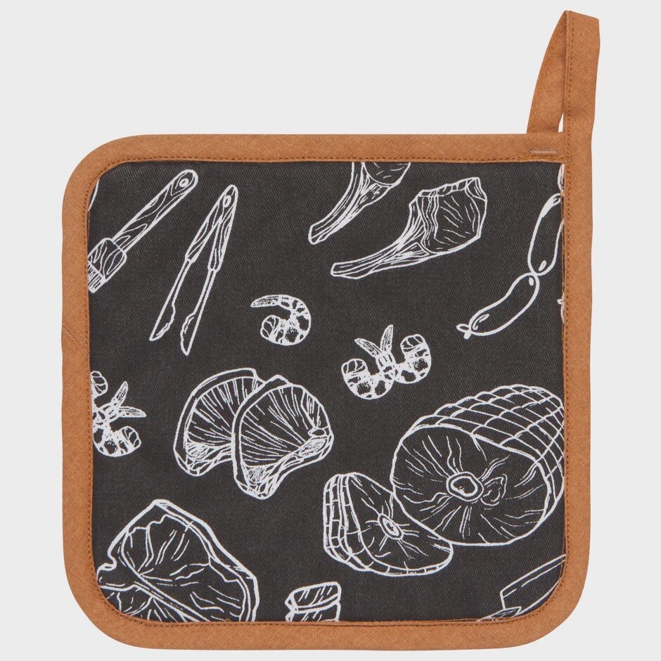 Small Potholder, Colour: On The Grill
