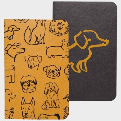Dog Park Pocket Notebooks Set Of 2