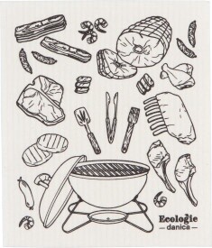 On The Grill Swedish Dish Cloth