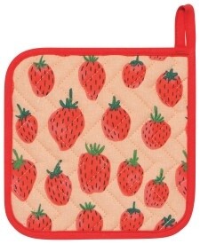 Berry Sweet Quilted Potholder