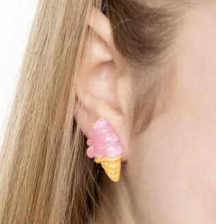 Inspiring Ice Cream Earrings