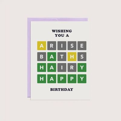 Wordle Birthday