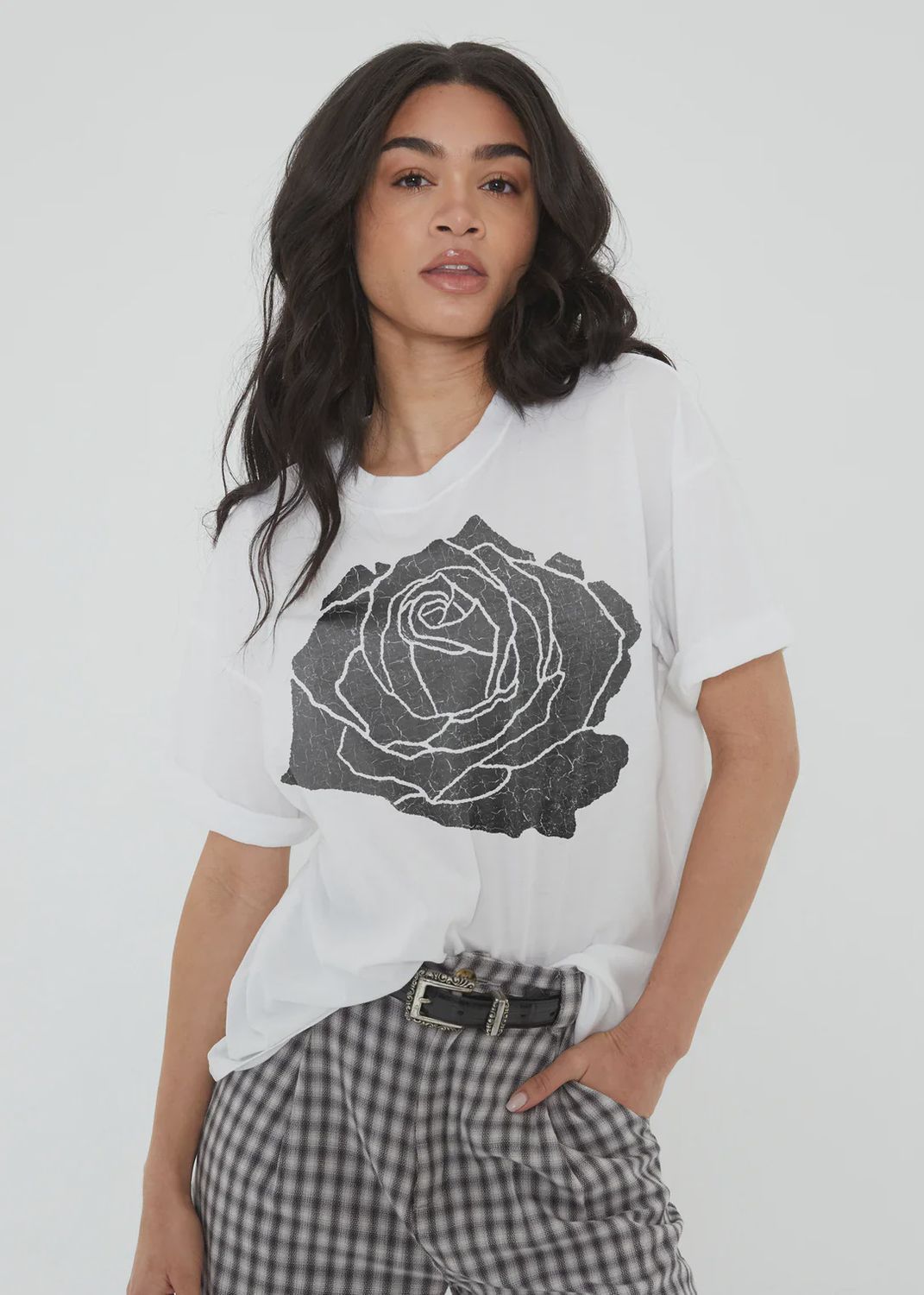 Rose Boyfriend Tee