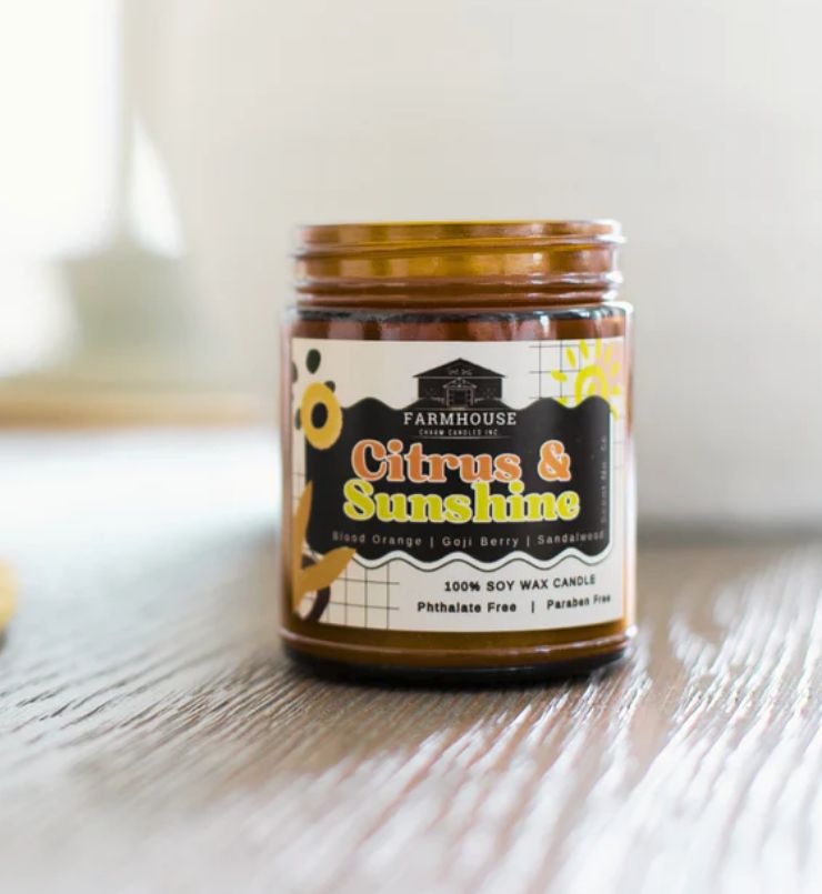 Citrus &amp; Sunshine Candle