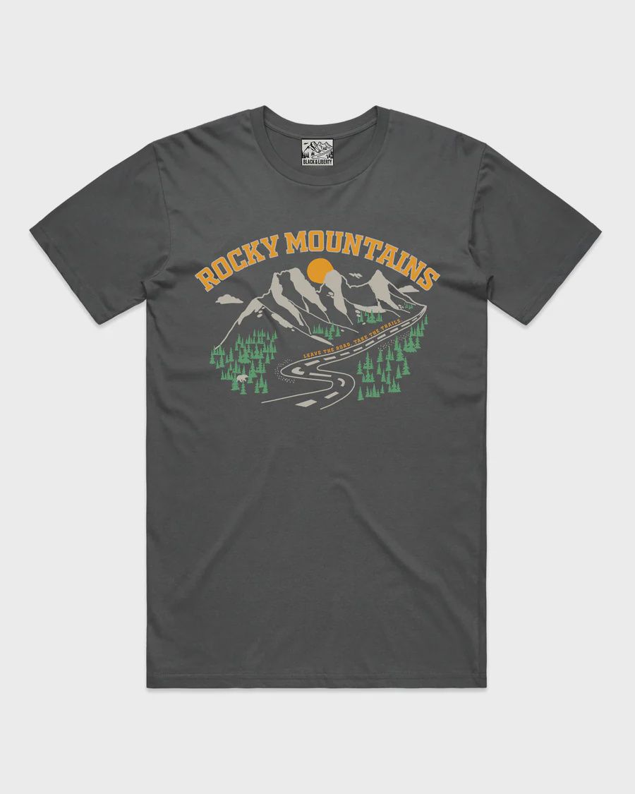 Rockies Tee - Vintage Black