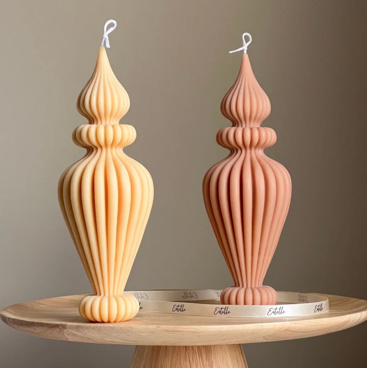 Ribbed Vase