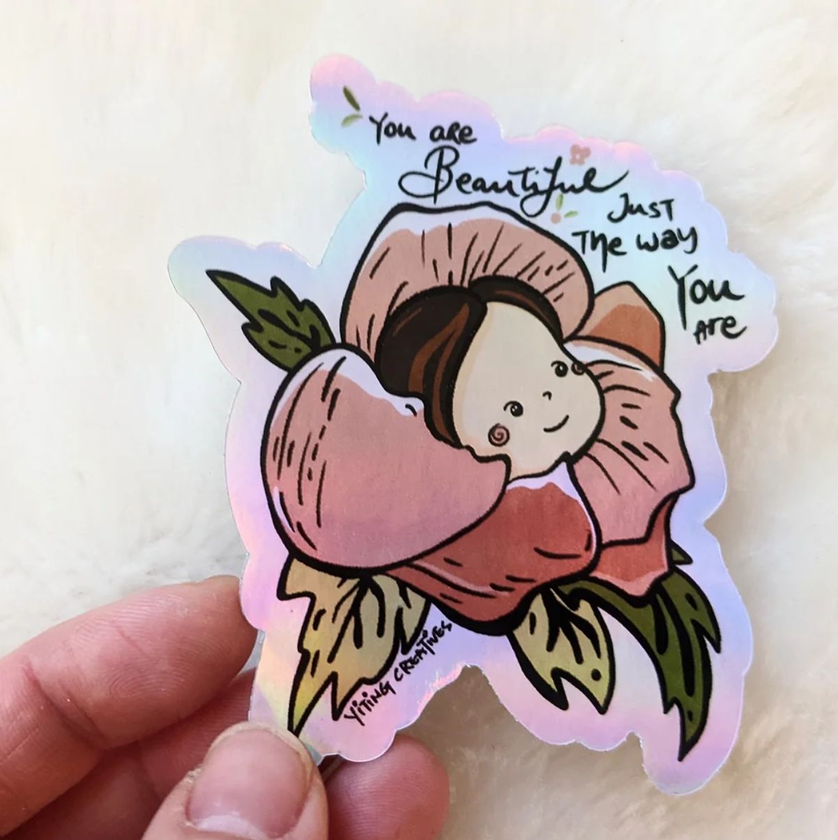 You r beautiful Sticker