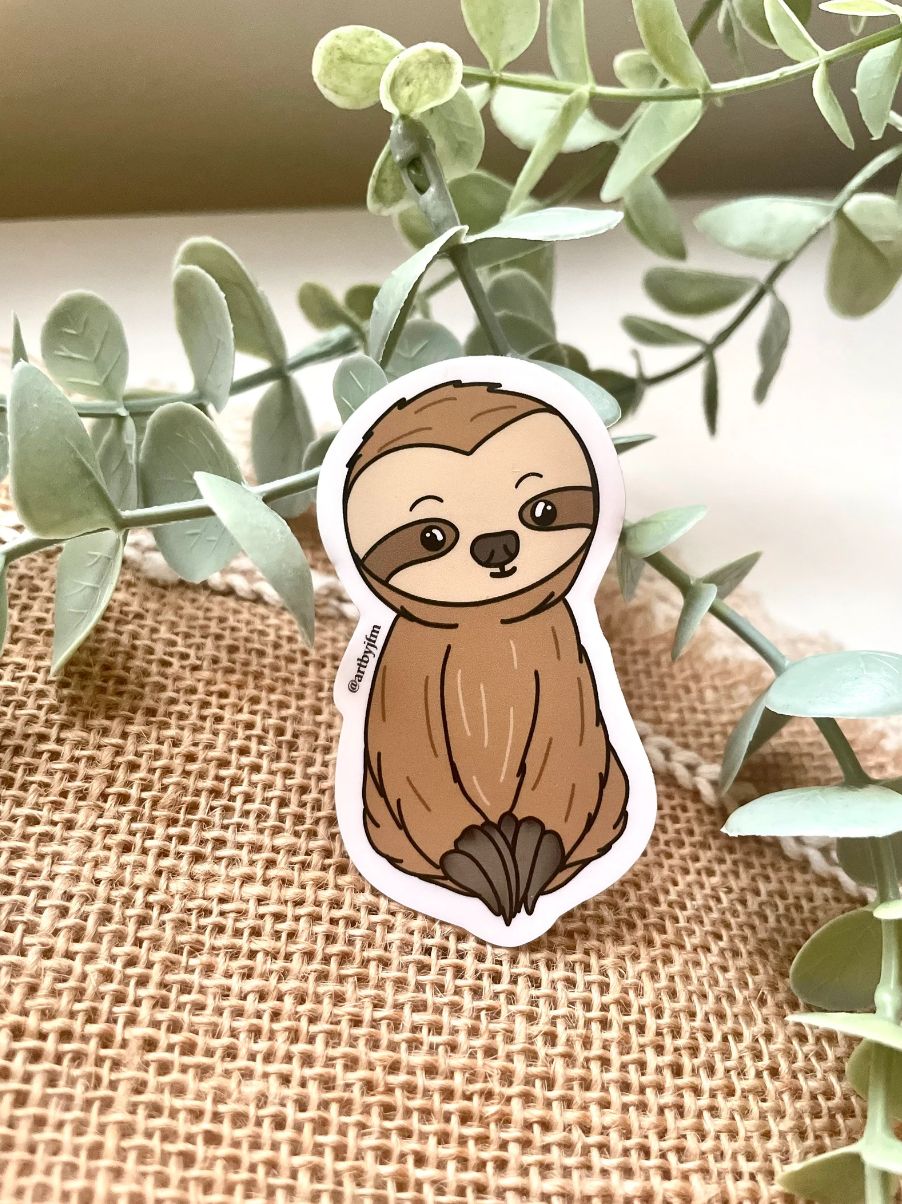 Sloth Sticker