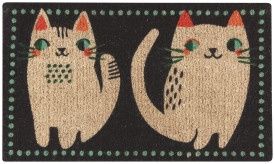 Meow Meow Coir Doormat