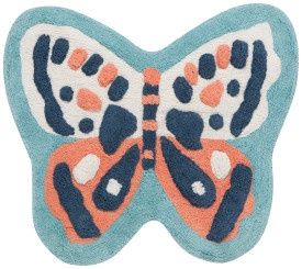 Flutter By Shaped Bath Mat