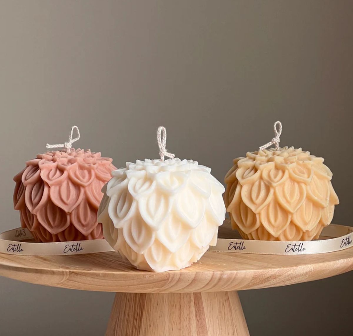 Lotus Ball Candle