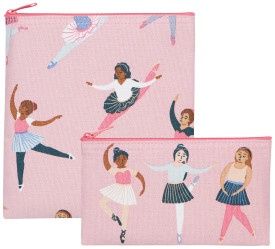 Ballerina Daydream Snack Bags Set of 2