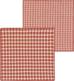 Clay Assorted Woven Dishcloth Set of 2